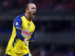 Matías Vuoso arrancaría el duelo ante Cruz Azul, en la décima jornada del torneo Clausura 2011. MEXSPORT  /