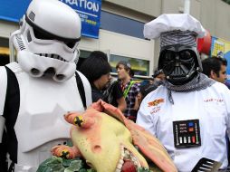 El proyecto nació luego del paso por Chile de una gira de exhibición de Star Wars. AP  /