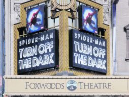 Aunque hay un mes “estimado”, no hay fecha para que se estrene la obra de Spider Man en el teatro Foxwoods de Broadway.AP  /