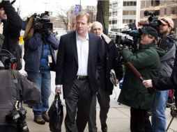La llegada de Roger Goodell para continuar las negociaciones con la NFLPA en Washington. REUTERS  /