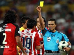 Queda claro que la designación del árbitro del Clásico tapatío, Ricardo Arellano, no fue la adecuada. MEXSPORT  /