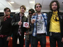 La banda acepta que su música es muy ecléctica y no tiene una etiqueta para definir su estilo. EL UNIVERSAL  /