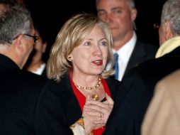 Rumores sobre el futuro político de Clinton la han situado como pareja de campaña de Obama de cara a su reelección en 2012. AFP  /