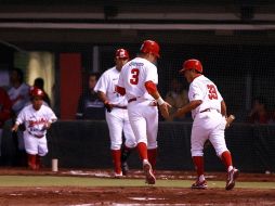 Los Diablos Rojos durante el juego de la Liga Mexicana de Beisbol 2010 en la ciudad de México. MEXSPORT  /