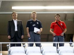 El estratega José Luis Real y Báez cumplieron con su sanción de un partido. E. PACHECO  /