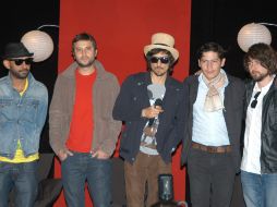 El vocalista, León Larregui, señalo que están muy ''contentos con este disco''. NTX  /