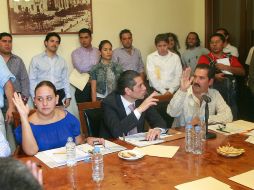 Las comisiones de Justicia y Puntos Constitucionales sesionaron de manera conjunta para avanzar en las iniciativas. A. GARCÍA  /