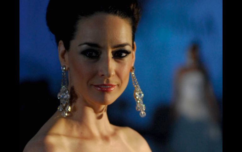 González participó este miércoles en la pasarela de una reconocida casa española de vestidos de novia. NTX  /