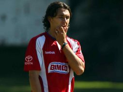 Omar Arellano no tuvo acción en la preparación del equipo. MEXSPORT  /