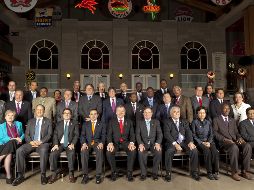 Los ministros posan durante la cuarta reunión de ministros de finanzas de las Américas. REUTERS  /