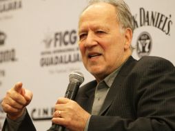 Werner Herzog asegura que disfruta todos los niveles creativos de la cinematografía. A. CAMACHO  /