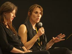 La actriz dijo que el cine no se hace para ganar dinero, se hace por amor. A. CAMACHO  /