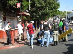 Uno de los jóvenes murió en el lugar. O. RUVALCABA  /