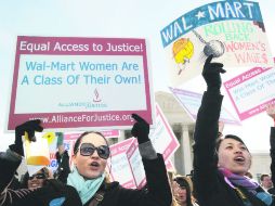 Demanda colectiva contra la tienda minorista Wal-Mart por presunta discriminación de género. ARCHIVO  /