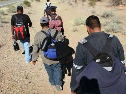 Los indocumentados eran trasladados en un tráiler que trasladaba equipo médico. ARCHIVO  /