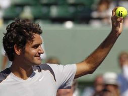 Roger Federer se mete a la fianl del Masters 1000 de Miami. AP  /