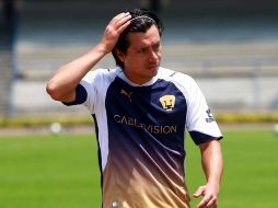 Juan Carlos Cacho, durante una sesión de entranamiento. MEXSPORT  /