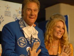 El actor dejó plasmadas sus huellas. NTX  /