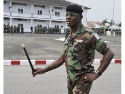 General Philippe Mangou, jefe del estado mayor del ejército de Costa de Marfil. AFP  /