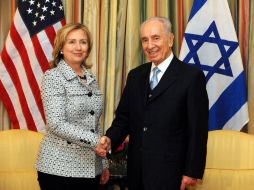 Ninguno de los dos líderes mencionó en sus declaraciones el estancado proceso de paz entre israelíes y palestinos. EFE  /