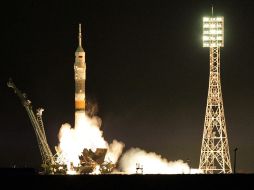 Muestra a la naves espacial durante su lanzamiento. EFE  /