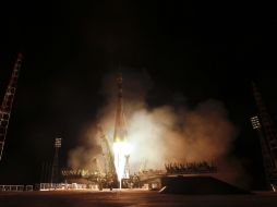 Los tres tripulantes de la Gagarin se unirán entonces a la misión permanente de la EEI. AP  /