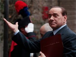 La Fiscalía ha informado que las llamadas en cuestión no figuran entre las ''fuentes de prueba'' contra Berlusconi. ARCHIVO  /