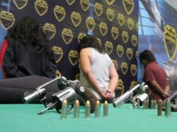 Las pistolas aseguradas fueron utilizadas para cometer el ilícito. M. PATIÑO  /