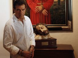 Antonio Banderas estará presente en la celebración de Semana Santa en Málaga, España. EFE  /
