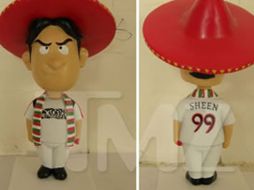 A algunos hispanos no les gustó que fuera usada la imagen de Sheen. TMZ.COM  /