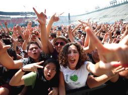 Más de 70 mil personas se dieron cita ayer al Festival Vive Latino en sus diversos escenarios.NTX  /