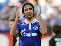 El Schalke de Raúl luchará por su pase a las semifinales de la Champions League. AFP  /
