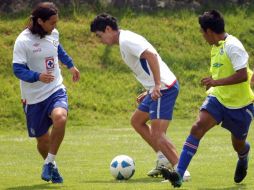Los jugadores de La Máquina se preparan para conseguir la victoria ante los Rayados. NTX  /