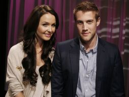 Los actores del filme Camilla Luddington y Nico Evers-Swindell. AP  /