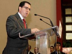 El presidente de la Canaco, Miguel Alfaro, indicó que 'las extorsiones telefónicas prácticamente están a la orden del día'. ARCHIVO  /