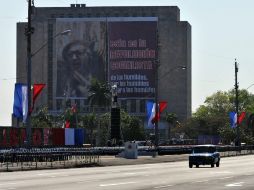 Últimos preparativos previos al Congreso del PCC. EFE  /