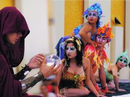 Escena del montaje realizado por una compañía tapatía.ESPECIAL  /