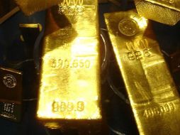 Ayer, el precio del oro avanzó 0.8 por ciento. ARCHIVO  /