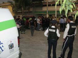 El policía recibió al menos tres impactos de bala. M. PATIÑO  /