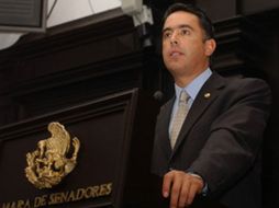 El candidato de la coalición ''Coahuila libre y seguro'' es el panista y senador con licencia Guillermo Anaya. ARCHIVO  /