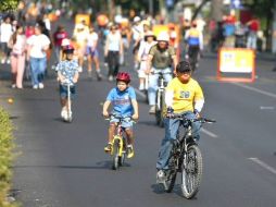 Preparan una serie de actividades especiales para celebrar el Día del Niño dentro de la Vía RecreActiva. ARCHIVO  /