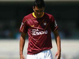 Gustavo Cabra durante el encuentro ante América. MEXSPORT  /