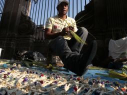 Los michoacanos buscan encontrar la paz y a Cristo en estos días. NTX  /