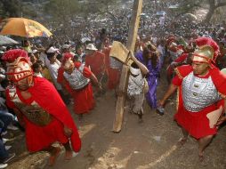 Imagen de archivo de la Judea en Vivo, celebrada en San Martín de las Flores. ARCHIVO  /