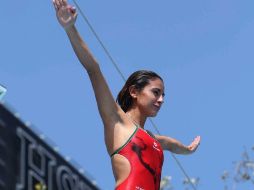 La clavadista mexicana, Paola Espinosa. MEXSPORT  /