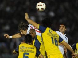El América es uno de los equipos mexicanos que continúan en la Copa Libertadores. AFP  /