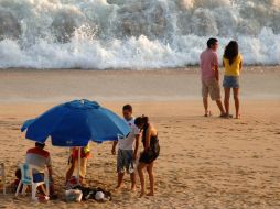 Los destinos turísticos que conforman el 'Triángulo del Sol' alcanzaron ocupación hotelera del 95.6 por ciento. NOTIMEX  /