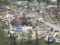 Este mes, varios tornados han golpeado varios puntos de Estados Unidos. EFE  /