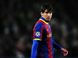 Messi suma ya treinta y un goles en las treinta y tres jornadas de Liga disputadas. MEXSPORT  /