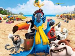 La cinta animada narra la historia de un guacamayo azul en Brasil. ESPECIAL  /